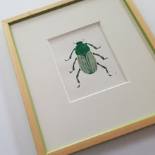 Load image into Gallery viewer, Framed Insect Painting