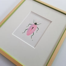 Load image into Gallery viewer, Framed Insect Painting