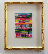 Load image into Gallery viewer, Framed Mixed Media Collage