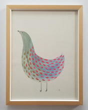 Load image into Gallery viewer, Framed Chicken Painting