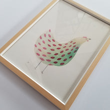 Load image into Gallery viewer, Framed Chicken Painting