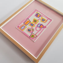 Load image into Gallery viewer, Framed Abstract Painting