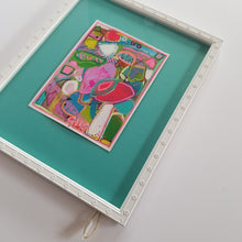 Load image into Gallery viewer, Framed Abstract Painting