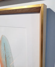Load image into Gallery viewer, Framed Watercolor Feather Painting