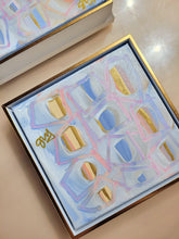 Load image into Gallery viewer, Set of 2 framed abstract paintings