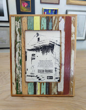 Load image into Gallery viewer, Reclaimed Wood Photo Frame in Stripes