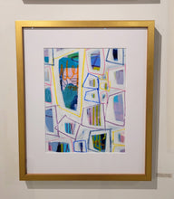 Load image into Gallery viewer, Framed Abstract Painting
